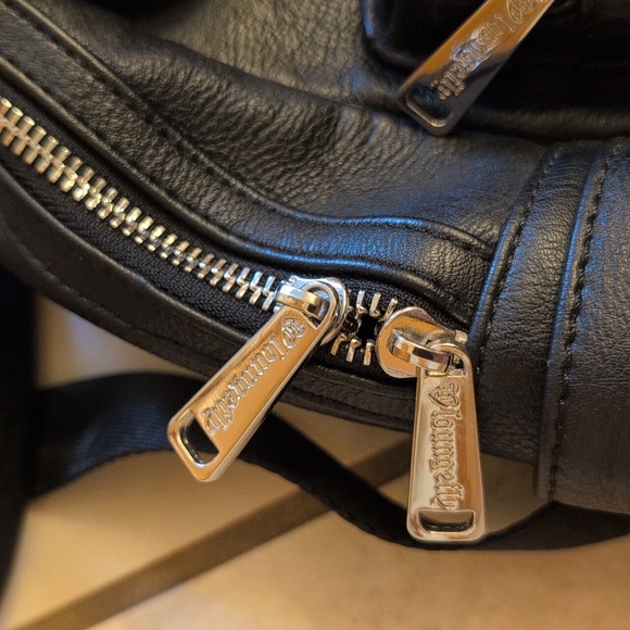 Loungefly Disney Minnie Mouse Backpack Black Red Bow Mickey Studs And Ears - Picture 3 of 16